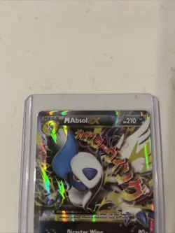 Pokemon M Absol EX XY63 Mega Promo Holo Darkness TCG Card 2015 - Image 3