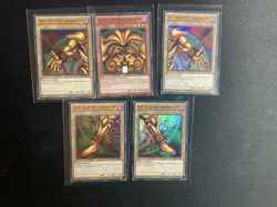 Konami Yu-Gi-Oh! CCG YGLD 1st Ed Holo Lot Dark Magician, Exodia, God Cards - Image 3
