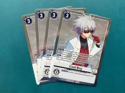 Cool Boy EX11-071 Playset Dawn of Liberator Digimon Card Game x4 - Image 1