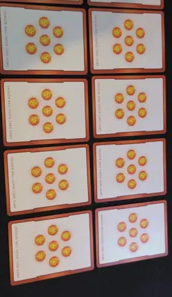 Dragon Ball Z Super Card Game Fusion Gold Energy Marker Complete Set - Image 3