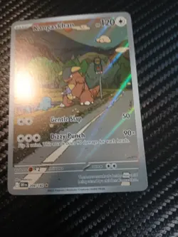 Pokemon Kangaskhan Holo TCG Illustration Rare Card 204/182 Sv10: Destined Rivals - Image 1