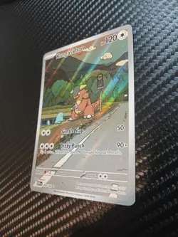 Pokemon Kangaskhan Holo TCG Illustration Rare Card 204/182 Sv10: Destined Rivals - Image 2
