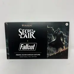 Secret Lair x Fallout: Silver Shroud Costume Foil Edition In Hand Ready to Ship - Image 1
