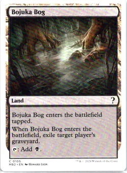 #105 Bojuka Bog (White Border) Mystery Booster 2 Common - Image 1