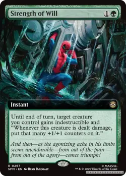 Strength of Will (Extended Art) [SPM - 267] - NM[Foil] - Image 1