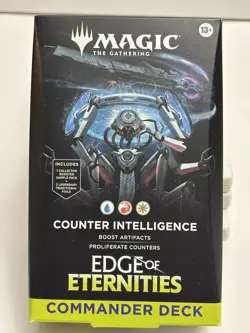 MAGIC THE GATHERING: EDGE OF ETERNITIES - "COUNTER INTELLIGENCE" COMMANDER DECK - Image 1