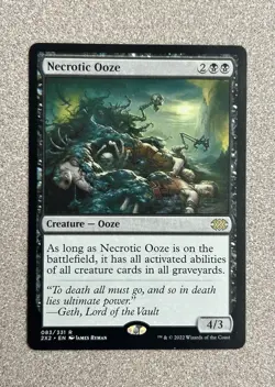 Necrotic Ooze Double Masters 2022 Regular Rare 83/331 NM - Image 1