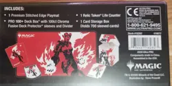 Ultra Pro Magic The Gathering Chandra Accessories Bundle New Sealed Playmat - Image 4