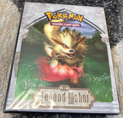 Pokemon TCG ex Legend Maker Ultra Pro Binder 2006 4-Pocket Used Played Arcanine - Image 1
