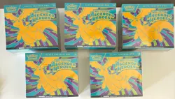 Pokemon Mega Evolution - Ascended Heroes Elite Trainer Box - Lot of 5 - SEALED - Image 1