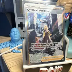 Pokemon Cynthia's Ambition Full Art Holo Ultra Rare Trainer GG60/GG70 - Image 2