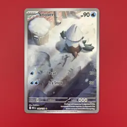 Snover 140/132 | Mega Evolution Illustration Rare | NM English Pokemon TCG - Image 1