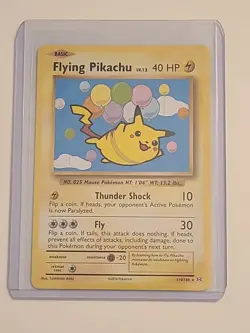 Flying Pikachu 110/108 Secret Rare 2016 XY Evolutions - Pokemon TCG (NM) - Image 1