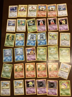 Pokemon Card Lot WOTC Vintage Base Shadow 180+ Cards + Base 2 11 Cards - Image 1