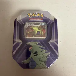 Pokemon TCG: Trading Card Game Brand New Factory Sealed Tyranitar Tin - Image 1