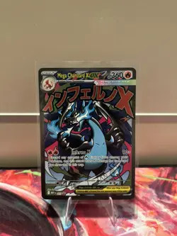 Pokemon Mega Charizard X Ex 023 Evolution Promo Holo - Image 1