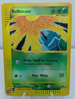 Pokemon TCG Bulbasaur Expedition RARE Card 95/165 REVERSE HOLO FOIL LP - Image 1