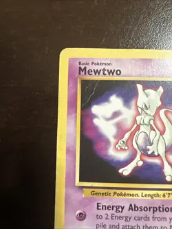 Mewtwo 3 Pokemon TCG WOTC Movie Promo DMG - Image 2