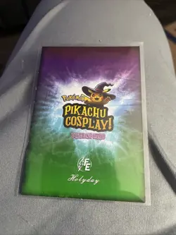 Harry Potter (Pikachu) #E11 - Pink Holo Box Hit Electric Pikachu Cosplay Pokemon - Image 3