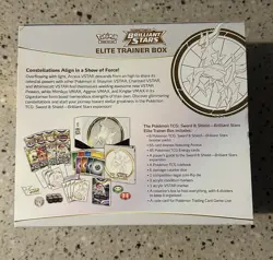 Opened Pokemon Brilliant Stars Elite Trainer Box (ETB) - Read Description - Image 2
