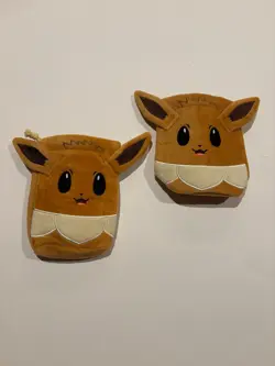 Pokemon TCG: Prismatic Evolutions Eevee Accessory Pouch Only Set Of 2 - Image 1