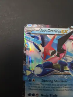 Ash-Greninja EX XY133 Black Star Promo Pokemon MP/HP - Image 2