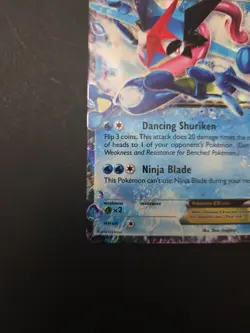 Ash-Greninja EX XY133 Black Star Promo Pokemon MP/HP - Image 5