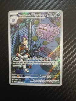 Pokemon TCG Team Rockets Weezing Destined Rivals 199/182 NM Condition - Image 1