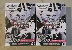 Pokemon TCG White Flare Booster Bundle Lot Of 2 *Factory Sealed* - Image 1
