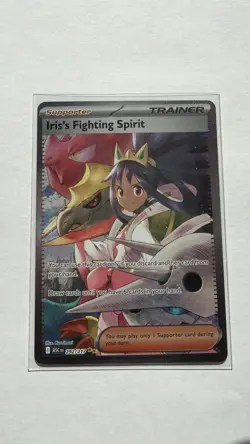 Iris's Fighting Spirit 292/217 SIR Ascended Heroes Pokemon - Image 1