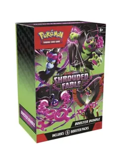 Pokemon Shrouded Fable Booster Bundle FROM POKEMON CENTER FACTORY SEALED 6 PACKS - Image 1
