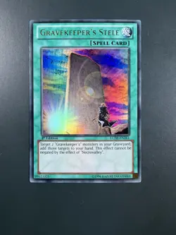 Yugioh - Gravekeeper’s Stele - LCJW - Ultra Rare - 1st - Image 1