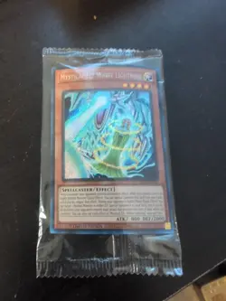 Yugioh Mystical Elf White Lightning LDS3-EN135 Secret Rare Limited SEALED - Image 1