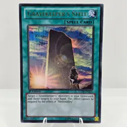 Yu-Gi-Oh Gravekeeper's Stele LCJW-EN261 1st Edition Legendary Collection 4 LP - Image 1
