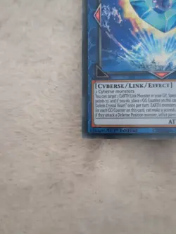 Yugioh G Golem Crystal Heart BLCR-EN042 Ultra Rare 1st - Image 4