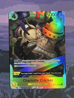 Charlotte Cracker OP03-108 SR One Piece Pillars of Strength Foil Near Mint NM - Image 1