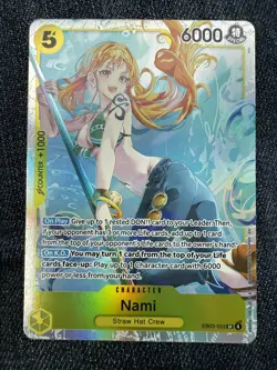One Piece EB-03 Nami EB03-053 - SR English Heroines Edition - Image 1