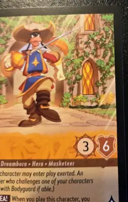 Goofy - Musketeer 4/204 Uncommon The First Chapter Disney Lorcana TCG - Image 3