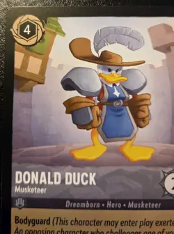 Donald Duck - Musketeer 177/204 Uncommon The First Chapter Disney Lorcana TCG - Image 2