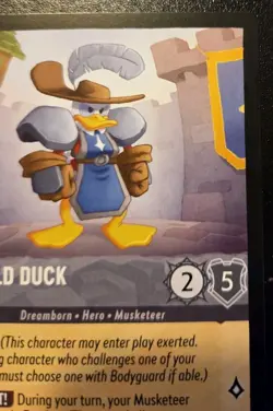 Donald Duck - Musketeer 177/204 Uncommon The First Chapter Disney Lorcana TCG - Image 3
