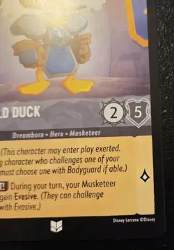 Donald Duck - Musketeer 177/204 Uncommon The First Chapter Disney Lorcana TCG - Image 5