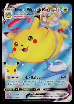 Pokemon Card - Flying Pikachu VMAX Celebrations 007/025 Ultra Rare - Image 1