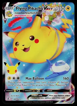 Pokemon Card - Flying Pikachu VMAX Celebrations 007/025 Ultra Rare - Image 1