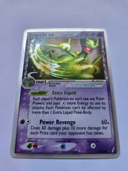 Pokemon Sceptile ex EX Delta Species Holo Rare Card 96/100 140 HP 2006 - Image 2