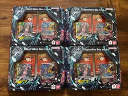 One Piece Card Game Illustration Box Vol. 6. Set Of 4 New Factory Sealed English - Image 1