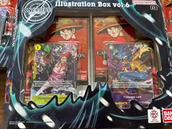 One Piece Card Game Illustration Box Vol. 6. Set Of 4 New Factory Sealed English - Image 2
