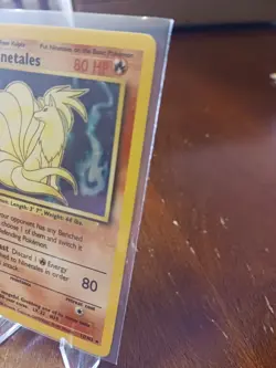 Pokemon Card Ninetales, Base Set, Holo Rare, 12/102, NM/M, Never Played - Image 5