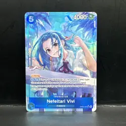 One Piece Card Game Nefeltari Vivi EB03-024 SR Alt Art EB-03 Near Mint - Image 1