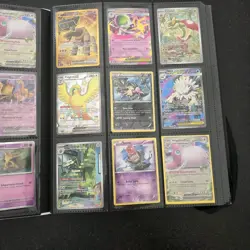 Alakazam Binder With Lots Of Mixed Holo And Reverse Pokemon Cards For Starters - Image 5