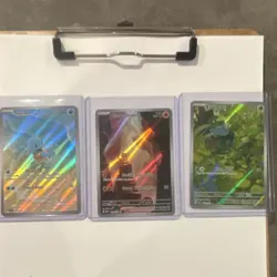 Pokemon TCG Squirtle Charmander Bulbasaur Holo Card Lot - 3 Cards 151 - Image 1